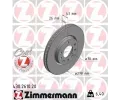 ZIMMERMANN Brzdov kotou COAT Z - 278 mm ‐ ZIM 430.2610.20