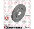 ZIMMERMANN Brzdov kotou SPORT COAT Z - 345 mm ‐ ZIM 430.2647.52