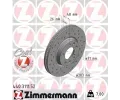 Brzdový kotouč ZIMMERMANN ‐ ZIM 440.3111.52 Brzdový kotouč ZIMMERMANN ‐ ZIM 440.3111.52