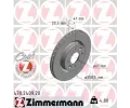 Brzdov kotou ZIMMERMANN ‐ ZIM 470.2409.20