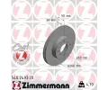 ZIMMERMANN Brzdov kotou COAT Z - 246 mm ‐ ZIM 540.2493.20
