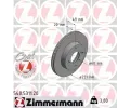 ZIMMERMANN Brzdov kotou COAT Z - 231 mm ‐ ZIM 540.5311.20