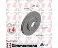 Brzdov kotou ZIMMERMANN ‐ ZIM 590.2556.20