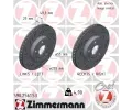 ZIMMERMANN Brzdov kotou BLACK Z 255 mm ‐ ZIM 590.2561.53