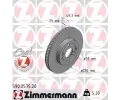 Brzdový kotouč ZIMMERMANN ‐ ZIM 590.2575.20 Brzdový kotouč ZIMMERMANN ‐ ZIM 590.2575.20