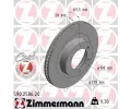 ZIMMERMANN Brzdov kotou COAT Z - 338 mm ‐ ZIM 590.2586.20