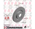 Brzdov kotou ZIMMERMANN ‐ ZIM 590.2810.20