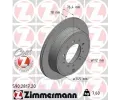 ZIMMERMANN Brzdov kotou COAT Z - 345 mm ‐ ZIM 590.2817.20