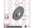 Brzdový kotouč ZIMMERMANN ‐ ZIM 590.2818.52  Brzdový kotouč ZIMMERMANN ‐ ZIM 590.2818.52