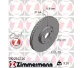 ZIMMERMANN Brzdov kotou COAT Z - 334 mm ‐ ZIM 590.2822.20