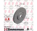 Brzdov kotou ZIMMERMANN ‐ ZIM 590.2823.52