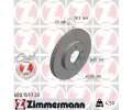 Brzdov kotou ZIMMERMANN ‐ ZIM 600.1597.20