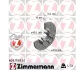 Brzdov kotou ZIMMERMANN ‐ ZIM 600.1599.52