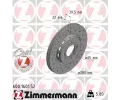 Brzdový kotouč ZIMMERMANN ‐ ZIM 600.1601.52 Brzdový kotouč ZIMMERMANN ‐ ZIM 600.1601.52