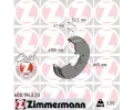 Brzdov buben ZIMMERMANN ‐ ZIM 600.1963.20