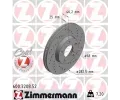 Brzdový kotouč ZIMMERMANN ‐ ZIM 600.3208.52 Brzdový kotouč ZIMMERMANN ‐ ZIM 600.3208.52