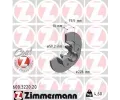 ZIMMERMANN Brzdov kotou COAT Z - 226 mm ‐ ZIM 600.3220.20