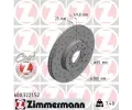 ZIMMERMANN Brzdov kotou drkovan SPORT COAT Z - 288 mm ‐ ZIM 600.3221.52