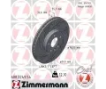 ZIMMERMANN Brzdov kotou BLACK Z 340 mm ‐ ZIM 600.3249.54