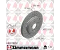 ZIMMERMANN Brzdov kotou drkovan SPORT COAT Z - 302 mm ‐ ZIM 610.3718.52