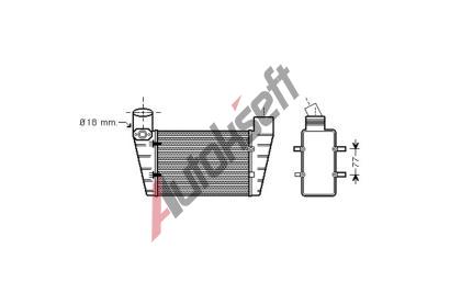 Chladi vzduchu intercooler 12.22.554