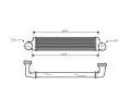 Chladi vzduchu intercooler  ‐ 14.34.550