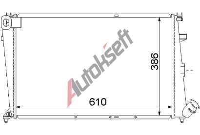 Chladi vody 16.14.502, 610-386-26mm