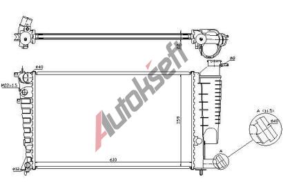 Starline Chladi vody 16.15.509, 610-380-23mm