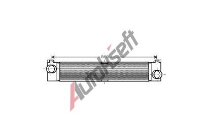 Chladi vzduchu intercooler 16.50.550, 4046283567065