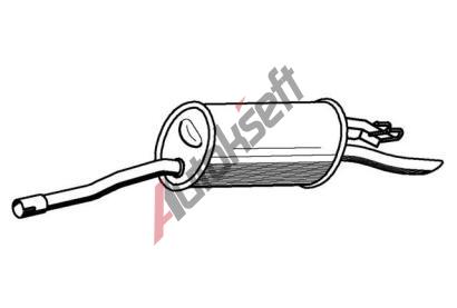 Starline Zadn� ��st koncov�ho d�lu v�fuku 18.28.407, 1748/148-123