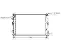 Starline Chladi vody 18.44.502, 670-446-36mm