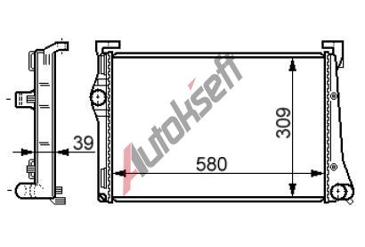 Chladi� vody 18.70.502, 51708005