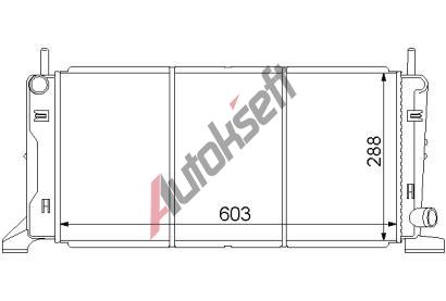 Chladi vody 20.12.500, 600-300-33mm