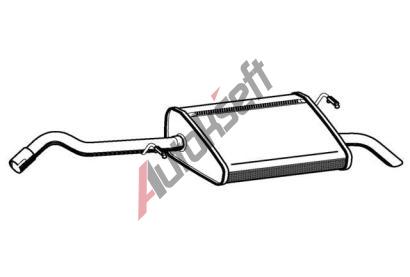 Starline Koncový díl výfuku 20.16.401, 44246/278-583 Starline Koncový díl výfuku 20.16.401, 44246/278-583