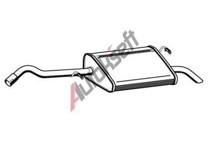 Starline Koncový díl výfuku 20.16.402, 44247/154-953 Starline Koncový díl výfuku 20.16.402, 44247/154-953