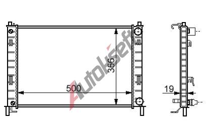 Chladič vody 20.27.500, 8995402318551 Chladič vody 20.27.500, 8995402318551