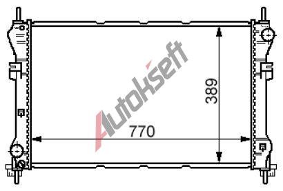 Chladi vody 20.41.505, 770-400-26mm