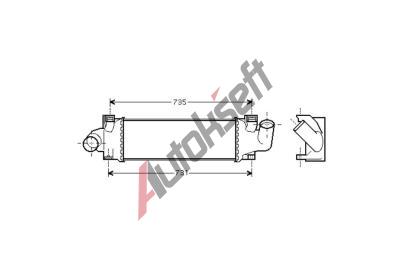 Chladi vzduchu intercooler 20.47.550, 5901532262667