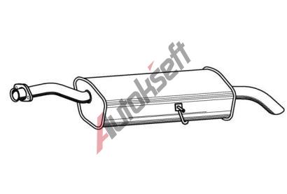 Starline Koncový díl výfuku 26.28.401, 1122/170-239  Starline Koncový díl výfuku 26.28.401, 1122/170-239