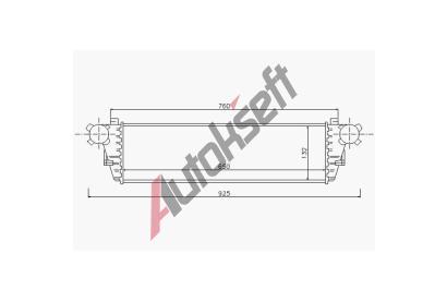 Chladi vzduchu intercooler 28.19.551, 4240381099309