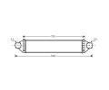 Chladi vzduchu intercooler  ‐ 28.31.550