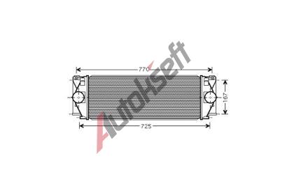 Chladi vzduchu intercooler 28.37.550, 5901532273113