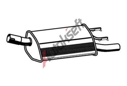 Starline Koncový díl výfuku 32.20.403, 67203/185-431 Starline Koncový díl výfuku 32.20.403, 67203/185-431