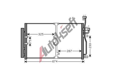 chladi� klimatizace - kondenz�tor 32.87.542, 4045385206759