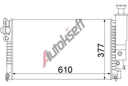 Starline Chladi vody 34.18.503, 610-380-23mm