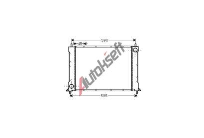 Chladi� vody 35.40.510, 520-396-22mm