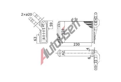 chladi topen 36.31.590, 235-158-42mm