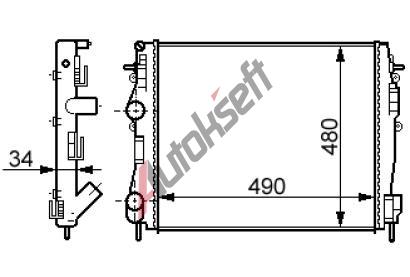 Chladi vody 36.58.502, 8200.072.713