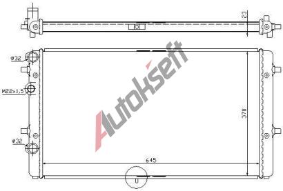 Starline Chladi vody 38.15.500, 648-377-23mm