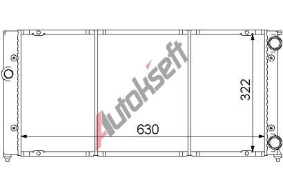Chladi vody 42.14.502, 630-322-33mm
